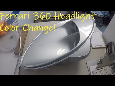 Ferrari 360 Headlight Color Change