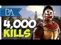 ONE UNIT GETS OVER 4,000 KILLS! HILARIOUS - Total War: Rome 2