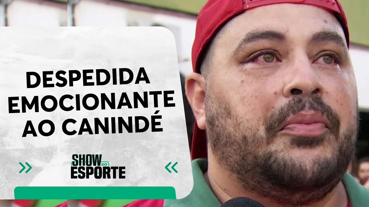 Torcida da Portuguesa se emociona em jogo de ‘despedida’ do Canindé