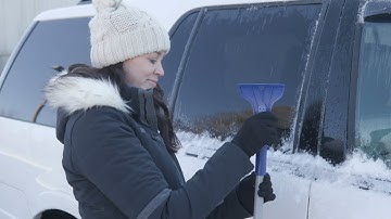 Snow Joe 4-in-1 Snow Broom with Ice Scraper, Shovel & Brush on QVC