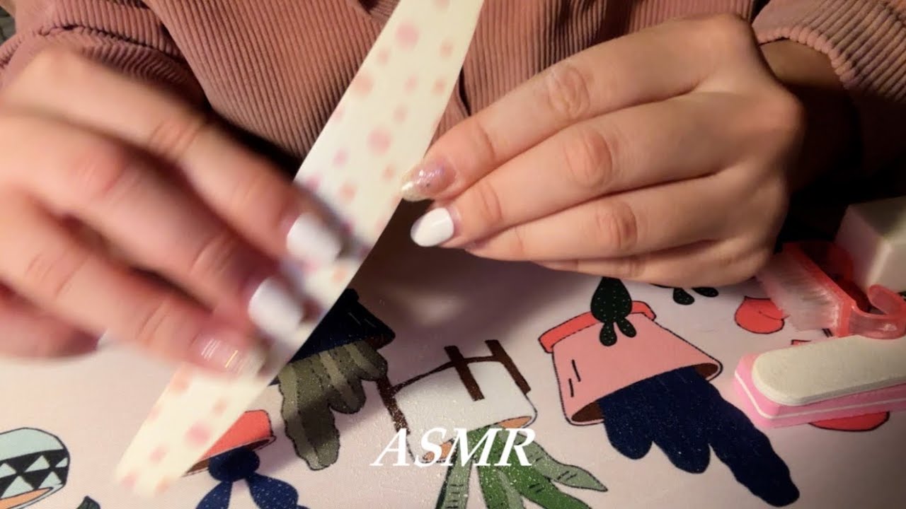 FAST Nail Filing for Ultimate Relaxation 💅 ASMR Sounds