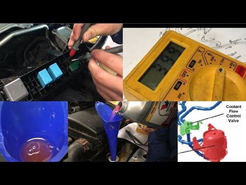 Prius Coolant Bleeding Part 1: How To Burp Air Pockets From Heat Storage CHRS Tank Using Pump Relay