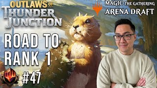 Cute But Extremely Deadly | Mythic 47 | Road To Rank 1 | OTJ Draft | MTG Arena