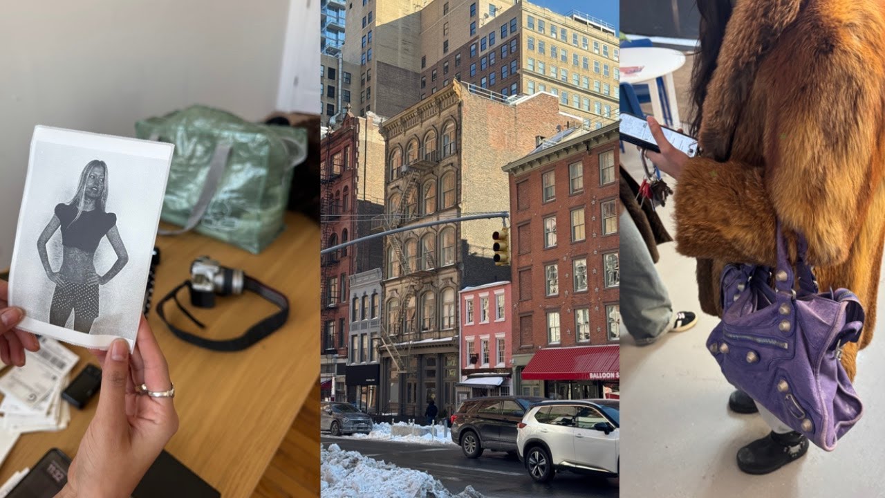 a couple of days modeling in NYC