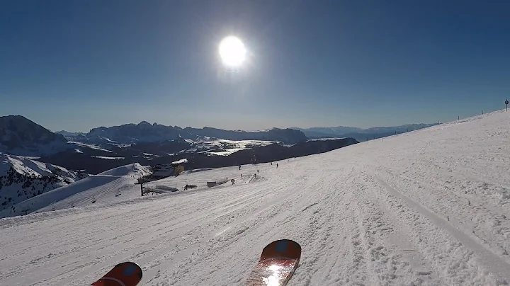 The Dolomites Best Ski Slope: La Longia | Val Gard...