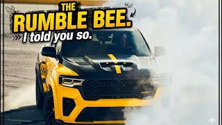 Rumble Bee Gets Shown In Ad For Ram. SRT? 