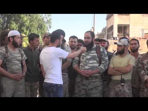 لقاء مع القائد العسكري لحركة نور الدين الزنكي ابو بشير من داخل حي الراشدين بعد تحريره عصر اليوم