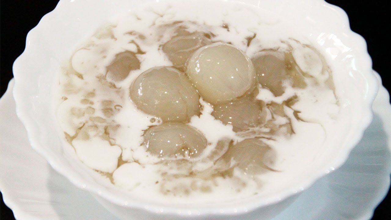 ข้าวเหนียวเปียกลำไย ข้าวไม่อืด ไม่เละ หอมละมุน หวานกำลังดี Longan with sticky rice l กินได้อร่อยด้วย