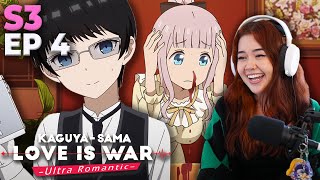 MR. HERTHAKA?? | Kaguya-sama: Love Is War ULTRA ROMANTIC Season 3 Episode 4 REACTION!