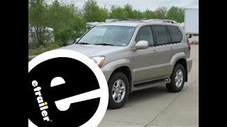 etrailer | Trailer Hitch Installation - 2004 Lexus GX 470