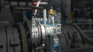 630mm 3-Layer HDPE Pipe production Line, Large Diameter HDPE Multilayer Coextrusion Line