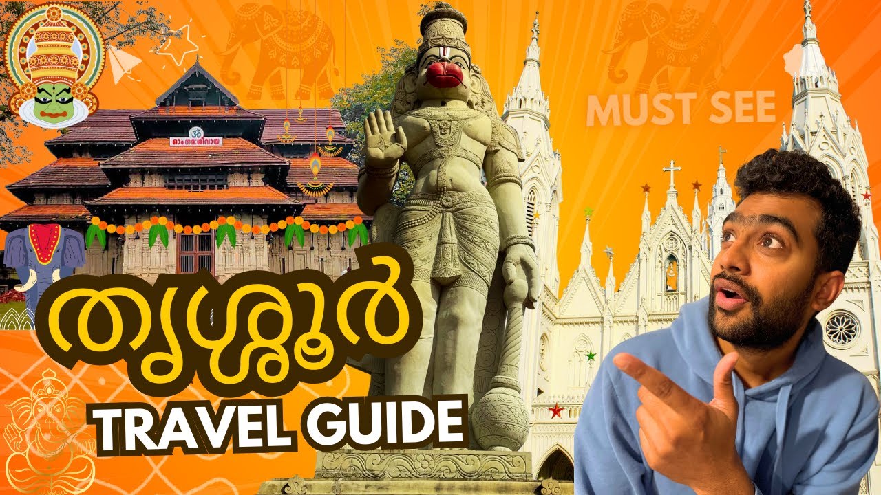 തൃശ്ശൂർ |Tourist places in Thrissur | Hidden Gems & Cultural Hotspots | Kerala Malayalam Vlog 01