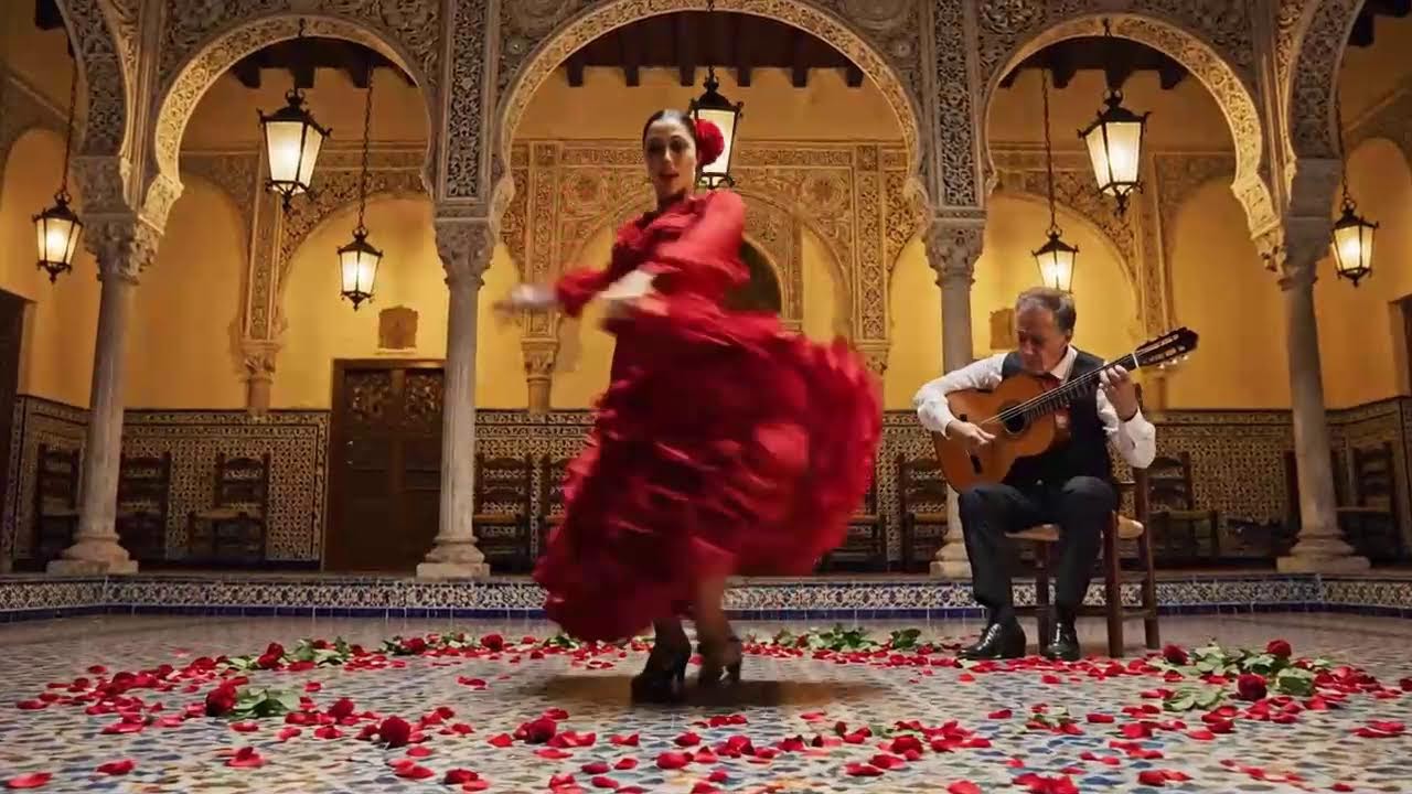 THE MOST BEAUTIFUL FLAMENCO GUITAR! Guitar & Oud Fusion That Warms the Heart | Flamenco Music Dance