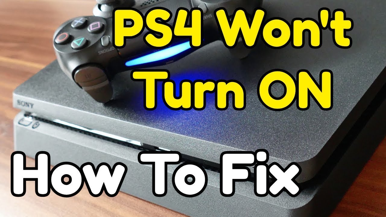 Top 10 to Fix "PS4 Won't Turn On" - YouTube