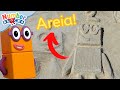 VERÃO, PRAIA e NÚMEROS ☀️ | Faça 1, 2, 3 e 4 | Aprenda a contar | @Numberblocks em português