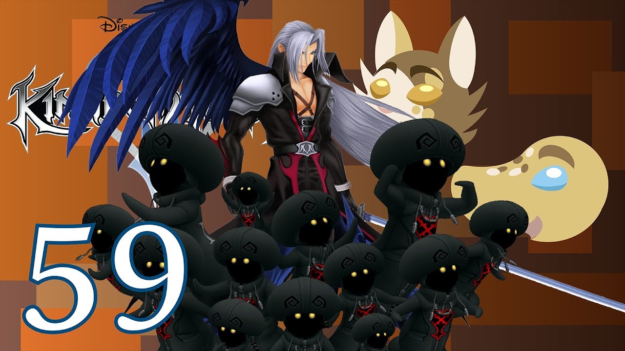 Kingdom Hearts 2 Ep.59 Sephiroth & His Merry Mushrooms YouTube