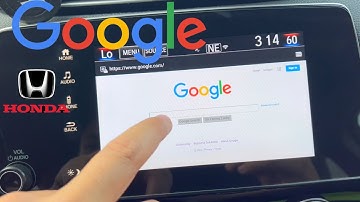 How to enable web Browser on Honda CR-V 2022