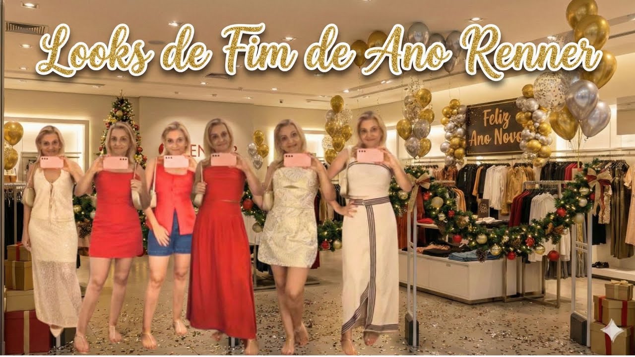 Provador Renner 🎄 | Seleção Especial de Natal com 9 Looks