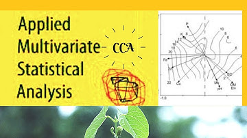 Multivariate Statistics Analysis Made Easy for Ecologist using CANOCO5: CCA graph in 2020