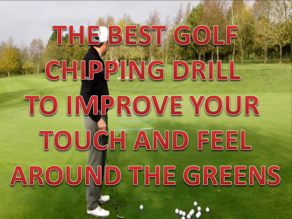 The Best Golf Chipping Drill To Improve Your TOUCH AND FEEL AROUND THE