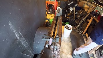 Making a duck call out of an old shift knob