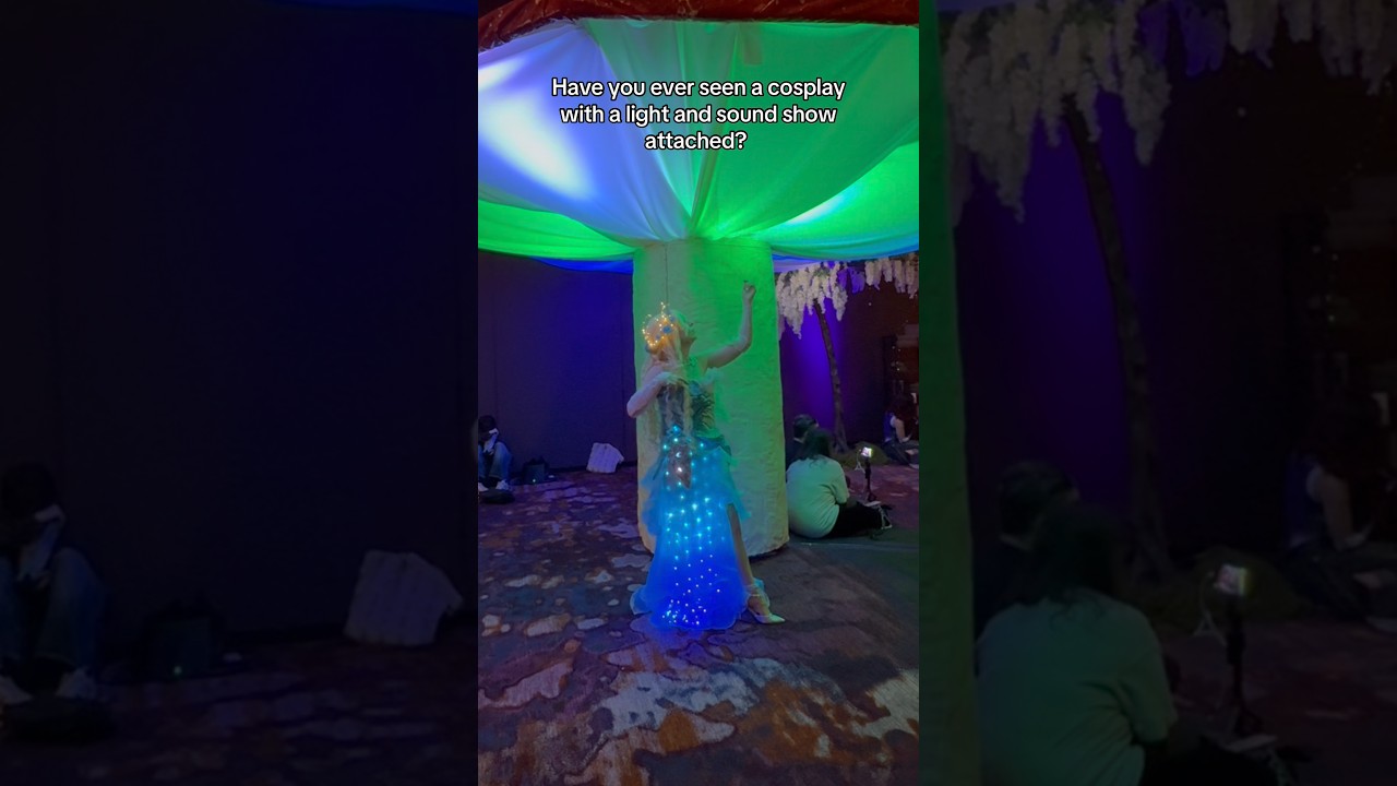 Infinity Nikki whisper of waves with LED light and sound show attached!