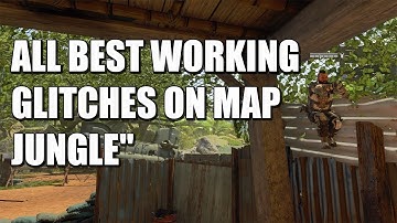COD BO4 - ALL BEST WORKING GLITCHES ON MAP JUNGLE" | BO4 Multiplayer Glitches