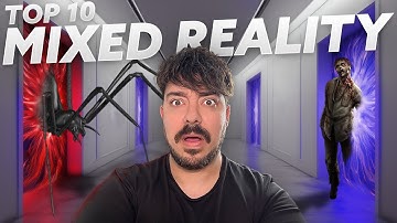 Top 10 BEST Mixed Reality Games On Meta Quest 3 YOU NEED TO TRY