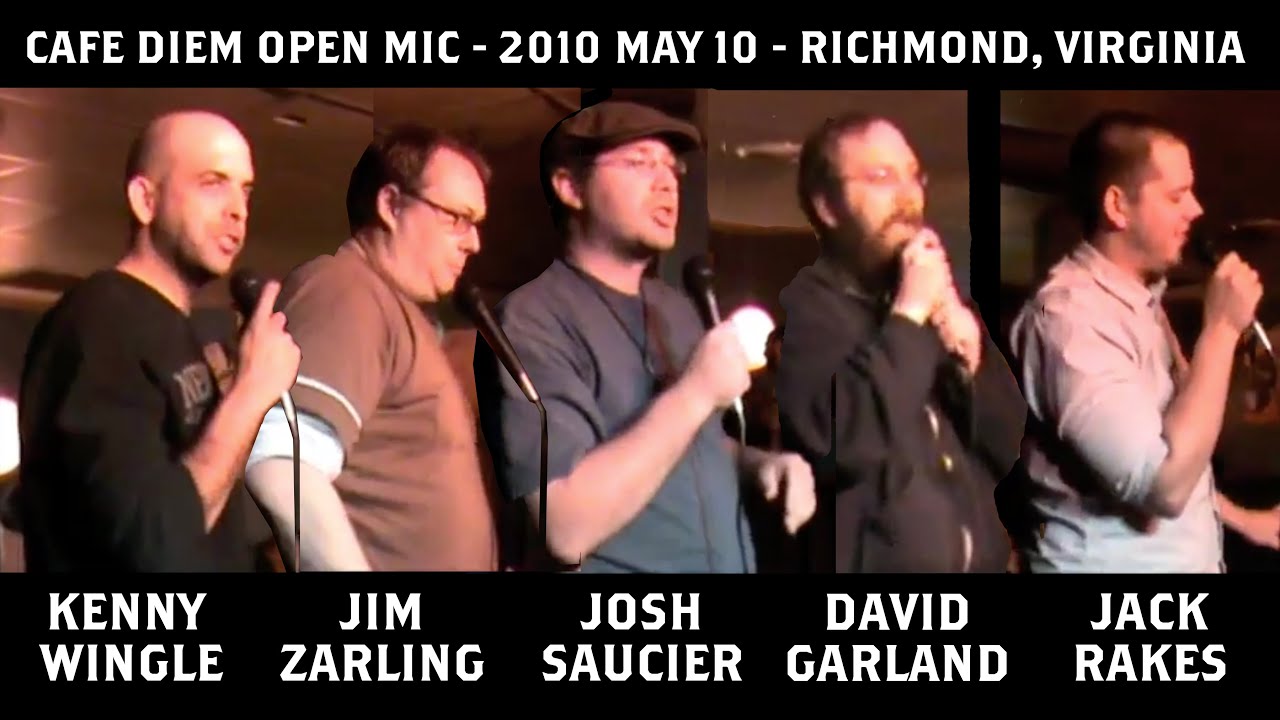 4/5 Cafe Diem Open Mic 2010 May 10 1 Year Anniversary Live at