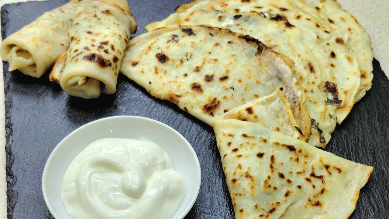 ТОЛЬКО ВОДА И МУКА! БЕЗ РАСКАТКИ ТЕСТА- ШИКАРНЫЙ ЗАВТРАК.