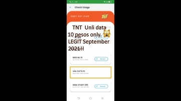 TNT 10 PESOS ONE DAY UNLI DATA