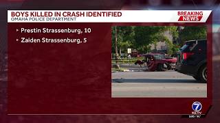 Boys killed in crash that split car in half identified