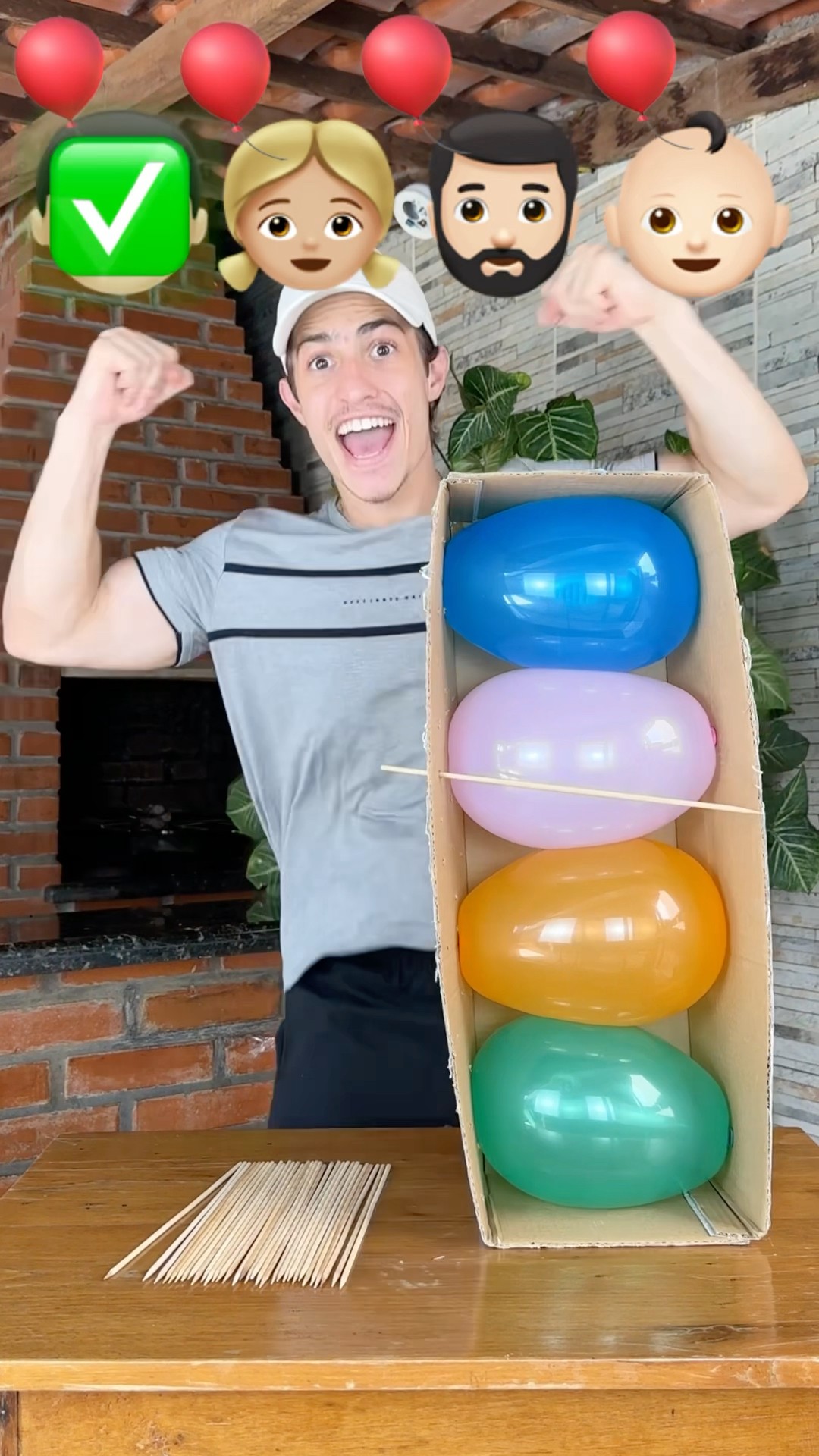 Quem vai vencer o desafio dos balões?!? #shorts #challenge