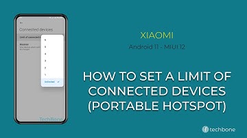 How to Set a Limit of connected devices - Xiaomi [Android 11 - MIUI 12]