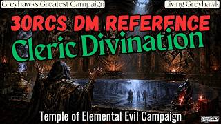 How Villains TRACK Your Party | Cleric Divination DM Guide - Temple of Elemental Evil DND Campaign