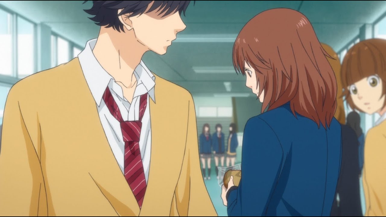 Kou and Futaba moments part 1 (Ao Haru Ride) 