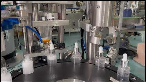 Dropper Bottle Filling Machine,Filling range 10-100ml