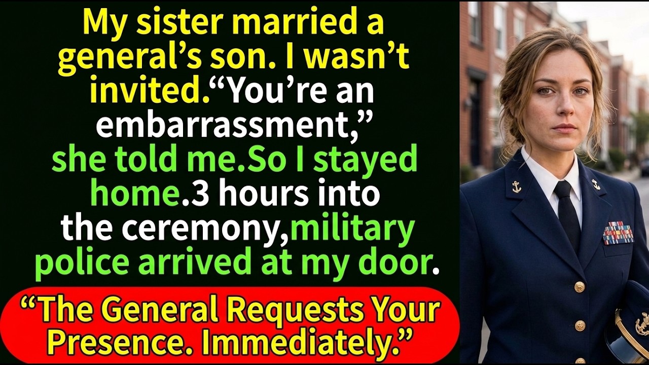 “You’ll Ruin My Wedding.” She Locked Me Out, Until Armed Military Police Knocked on My Door