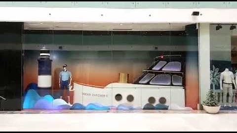 The Collective cruises along a heavy-duty kinetic window