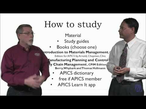 Video: Wie erhalte ich eine CPIM-Zertifizierung von apics?