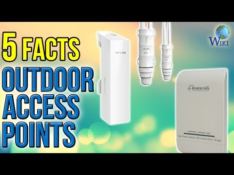 Outdoor Access Points: 5 Fast Facts