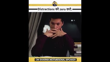 How to overcome distractions while studying | Best motivational video #shorts #study #motivation