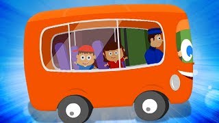 Baby Box Russia - колеса на автобусе | русский мультфильмы для детей | Wheels On The Bus | Bus Songs