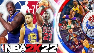 NBA 2K22 Wheel of 75th Anniversary