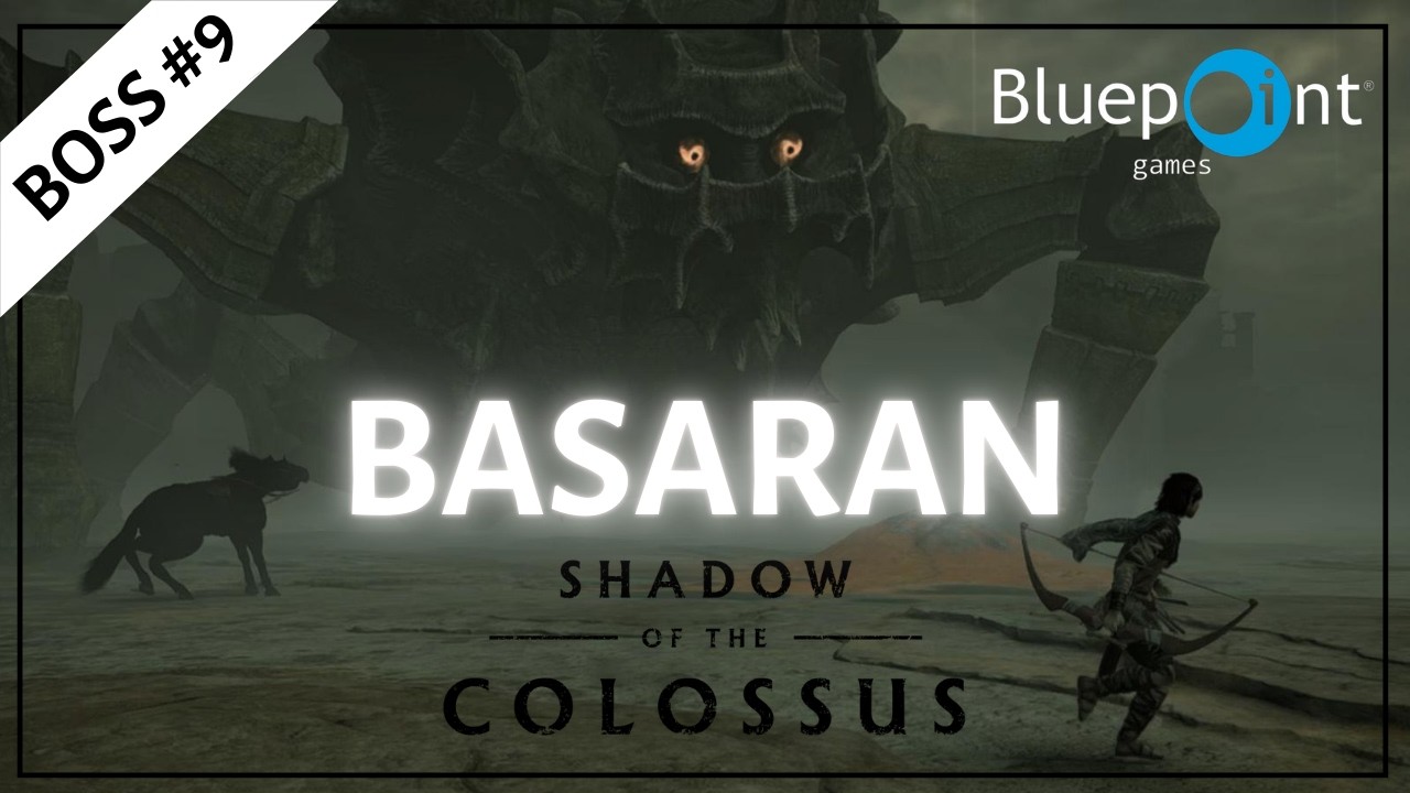 [SHADOW OF THE COLOSSUS] Boss #9 : BASARAN | 4K 🗿 - YouTube