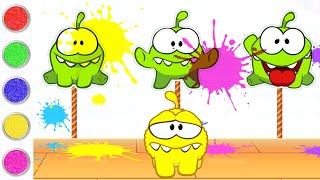 Learn Hindi With Om Nom Rangon Ki Baarish Educational Video For Kids