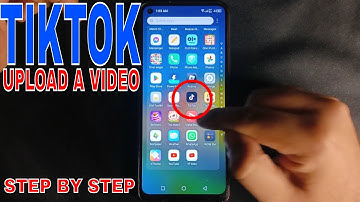 ✅ How To Upload A Video On Tiktok 🔴