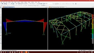 DESIGN COURSE ON 3D STEEL PORTAL FRAME IN SAP2000-PART6
