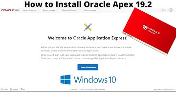 Oracle Apex Installation