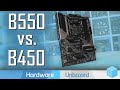 AMD B450 vs. B550 VRM Thermal Testing